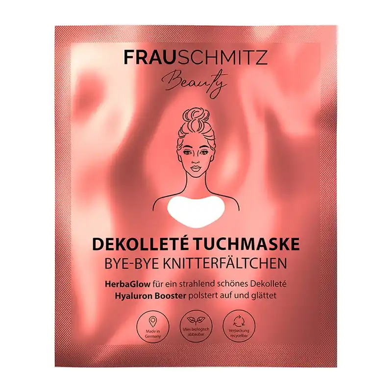 Expressversand Dekollet\\u00e9 Tuchmaske, 1 St\\u00fcck