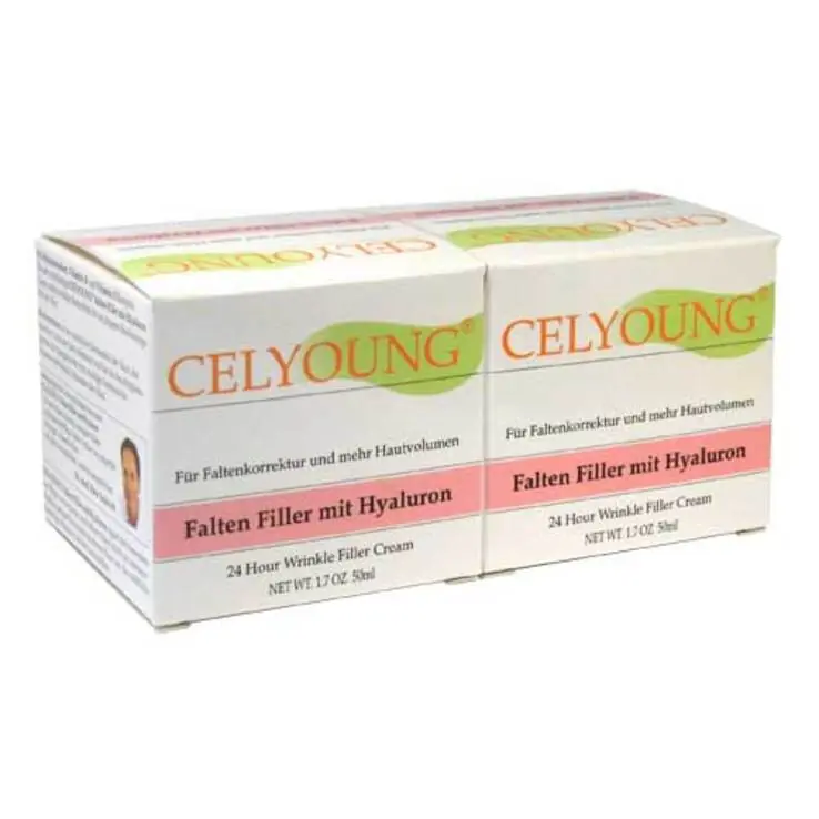 Exklusiv Celyoung Falten Filler mit Hyaluron Creme, 100 ml