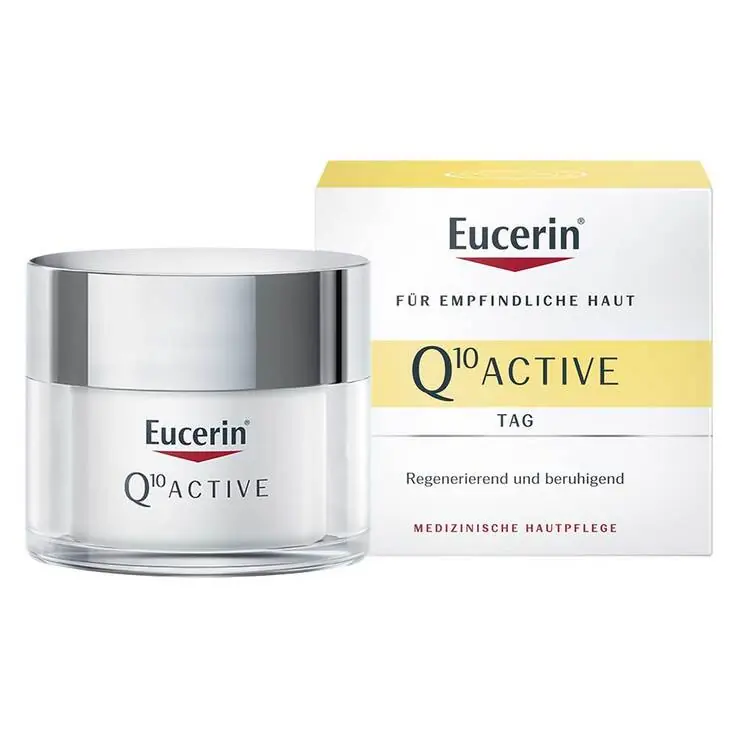 Top-Angebot Eucerin Q10 Active Anti-Falten Tagescreme für trockene Haut, 50 ml