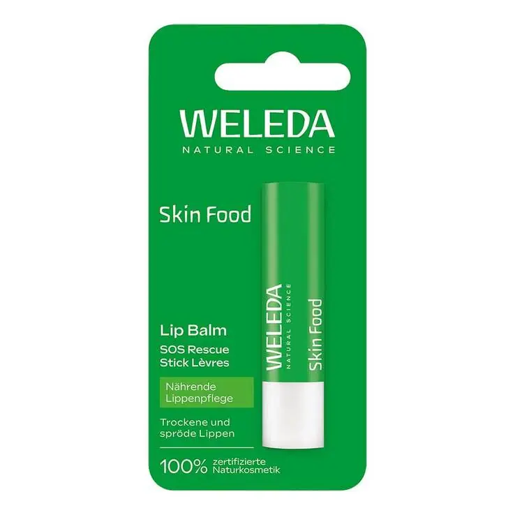 Weleda Skin Food Lip Balm mit Karton, 4.8 g Begrenztes Angebot