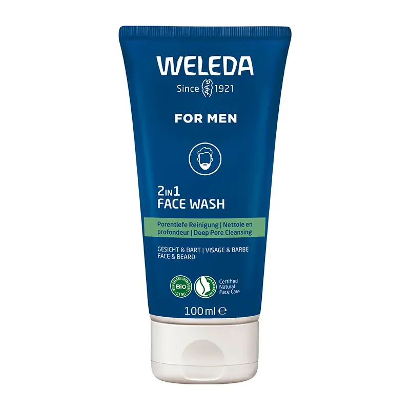 For Men 2 in1 Face Wash, 100ml Markenware