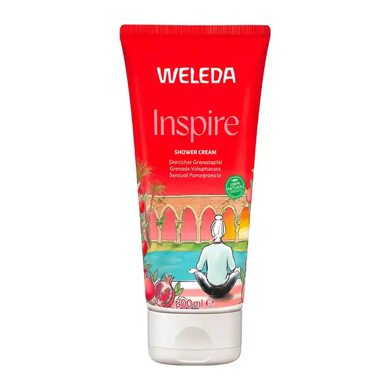 Inspire Sch\\u00f6nheitsdusche Granatapfel, 200ml Garantierte Lieferung