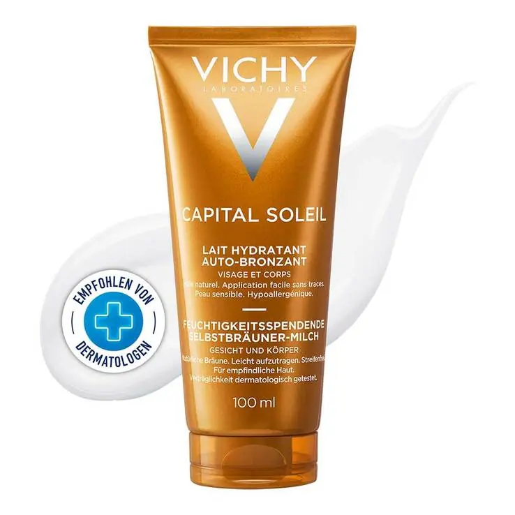 Vichy Idéal Soleil Selbstbräuner-Milch für Gesicht und Körper, 100 ml Sonderangebot