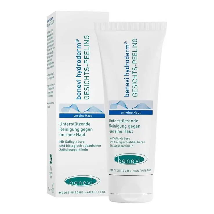 Weltweiter Versand Benevi Hydroderm Gesichts Peeling, 75 ml