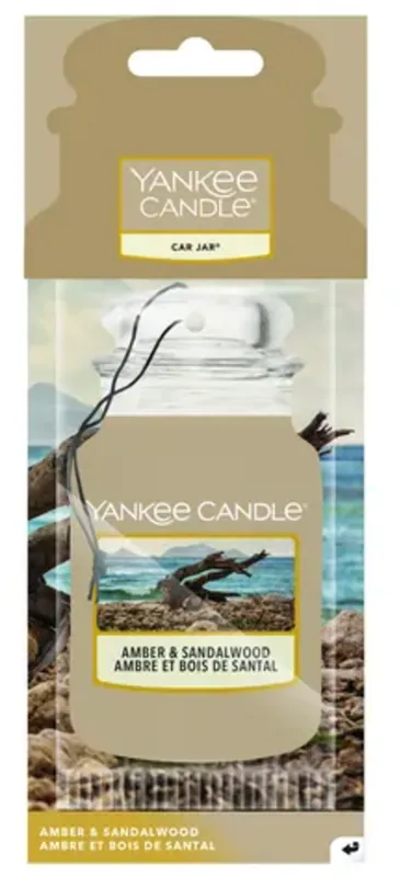 Car Jar Paper Amber & Sandalwood Weltweiter Versand
