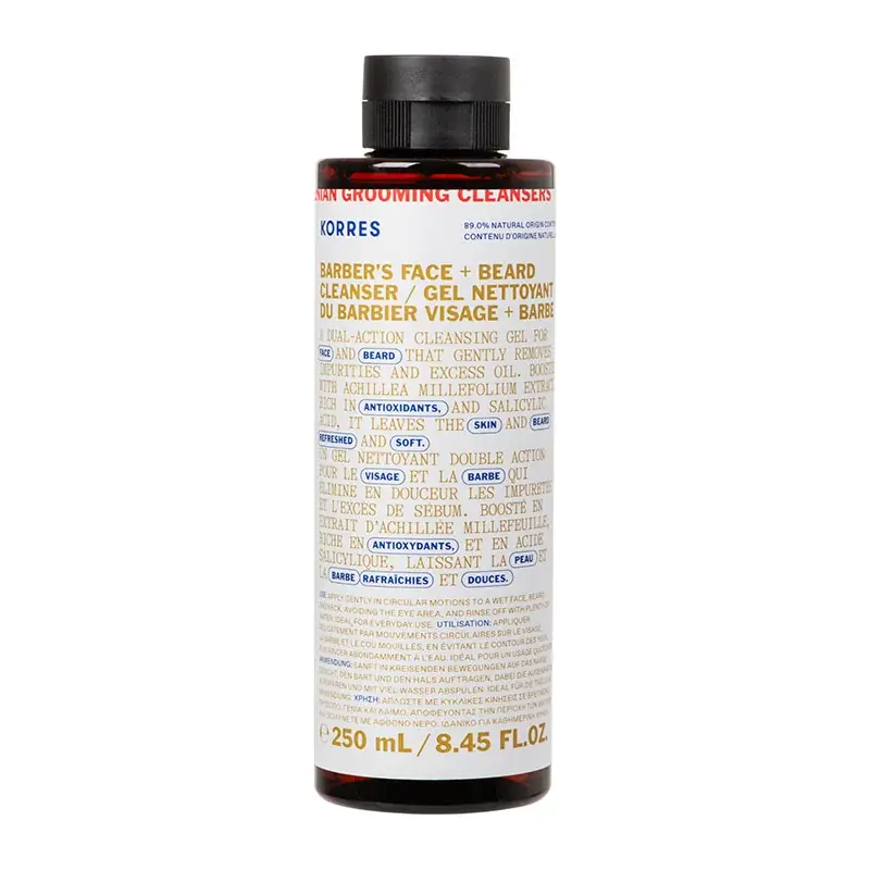 Handgefertigt Athenian Grooming, Reinigungsgel f\\u00fcr Gesicht und Bart, 250ml