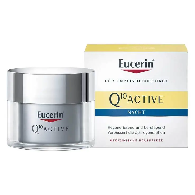 Geld-Zurück-Garantie Eucerin Q10 Active Nachtcreme, 50 ml