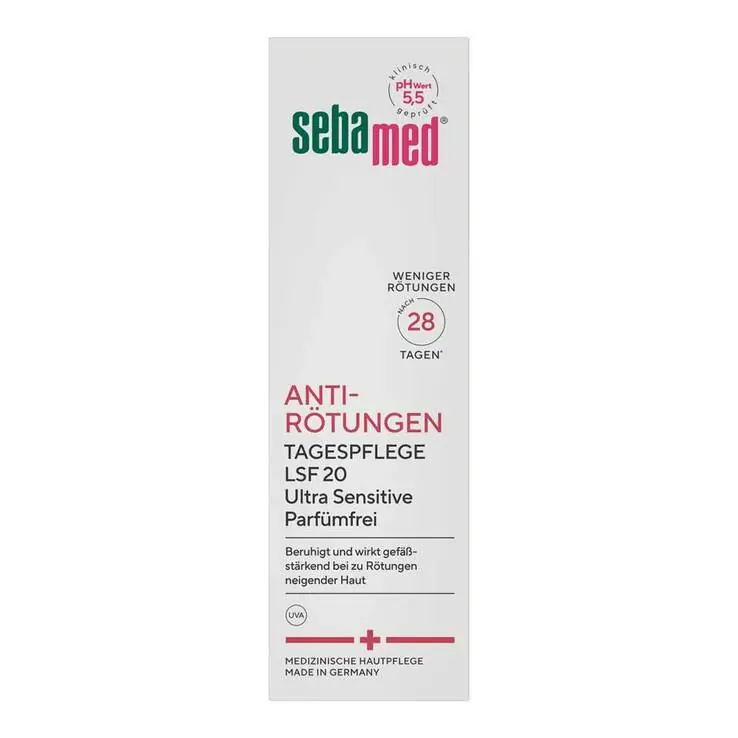 Geld-Zurück-Garantie Sebamed Anti-Rötungen Tagespflege Creme, 50 ml