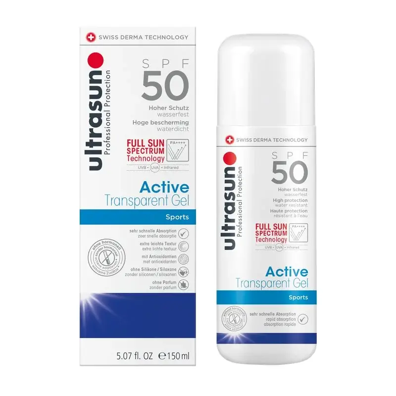 Aktuell Active Transparent Gel SPF 50, 150ml