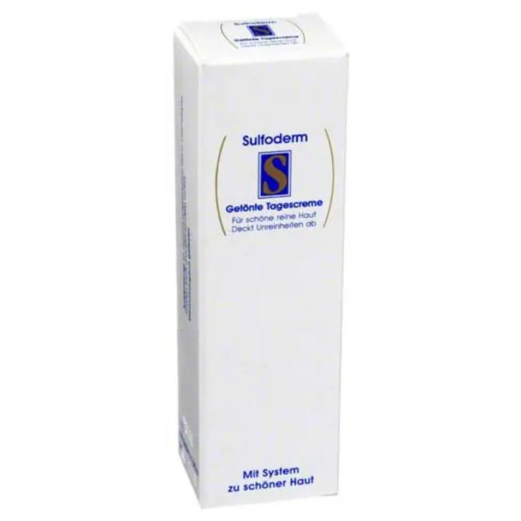 Echt Sulfoderm S getönte Tagescreme, 25 ml