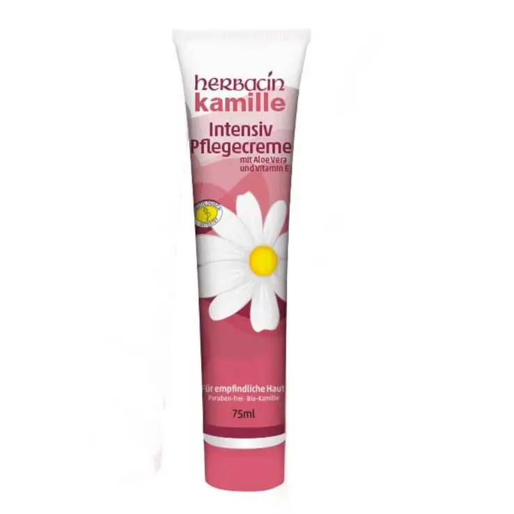 Herbacin Kamille Intensiv Pflegecreme Tube, 75 ml Sichere Zahlung