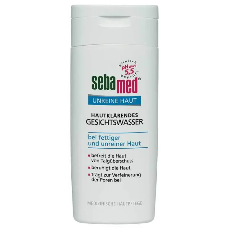Sebamed Unreine Haut Gesichtswasser, 200 ml Zertifiziert