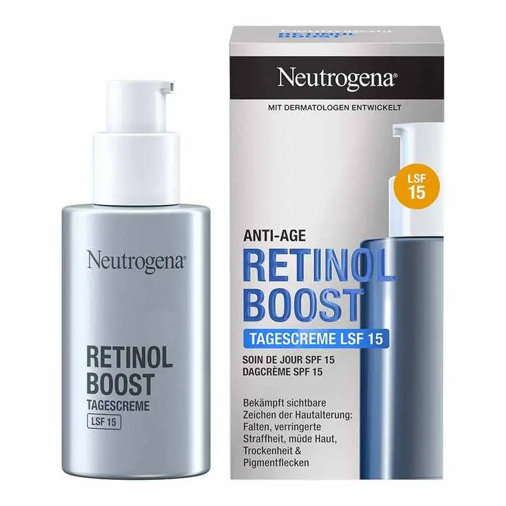Neutrogena Anti-Age Retinol Boost Tagescreme LSF 15, 50 ml Original