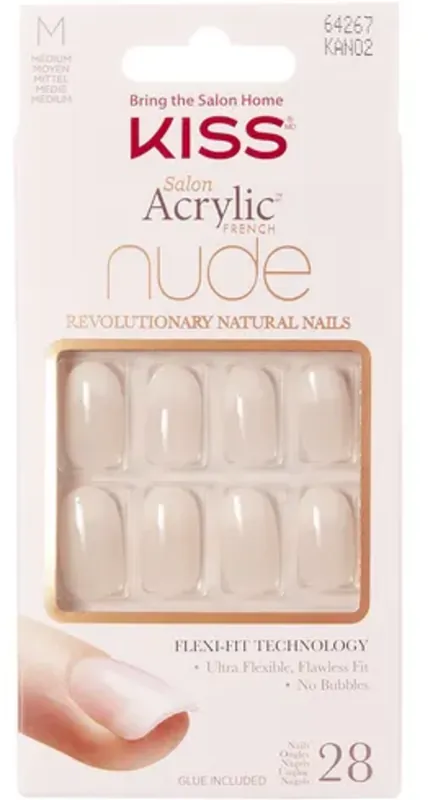 Neu Im Sortiment Salon Acrylic Nude Nails - Graceful