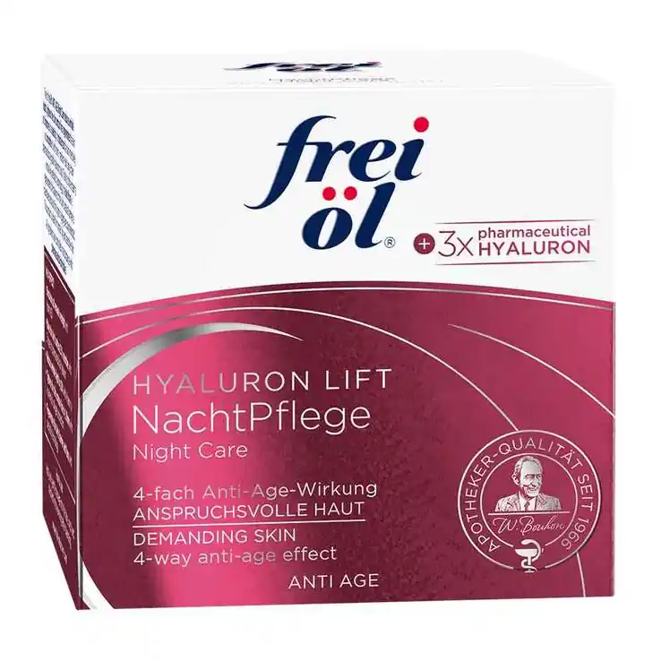 Frei Öl Anti-Age Hyaluron Lift Nachtpflege, 50 ml Hochwertig