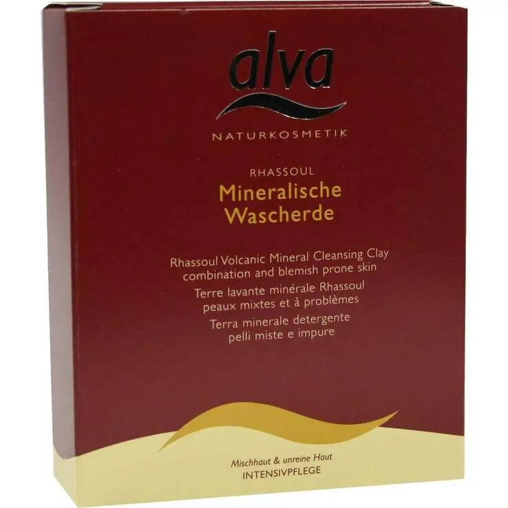 Rhassoul Mineral Wascherde alva, 200 g Geprüft