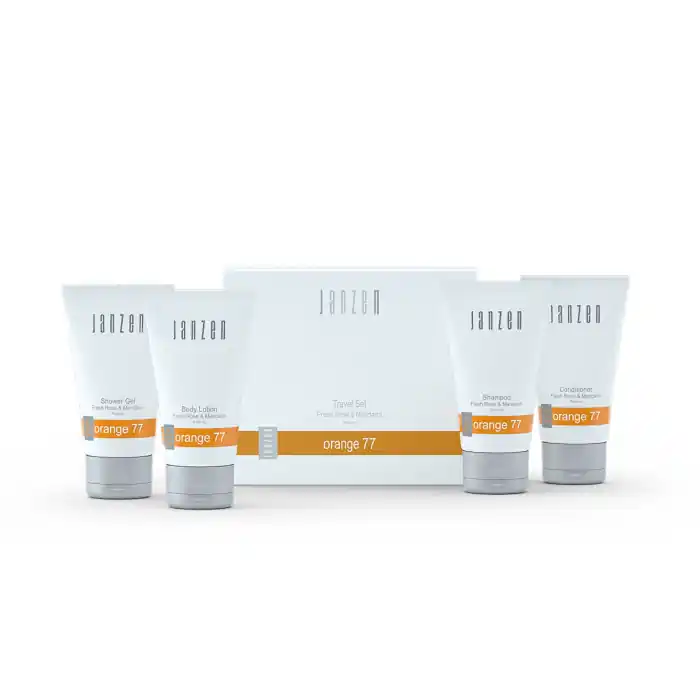 Abverkauf Janzen Travel Set Orange 77