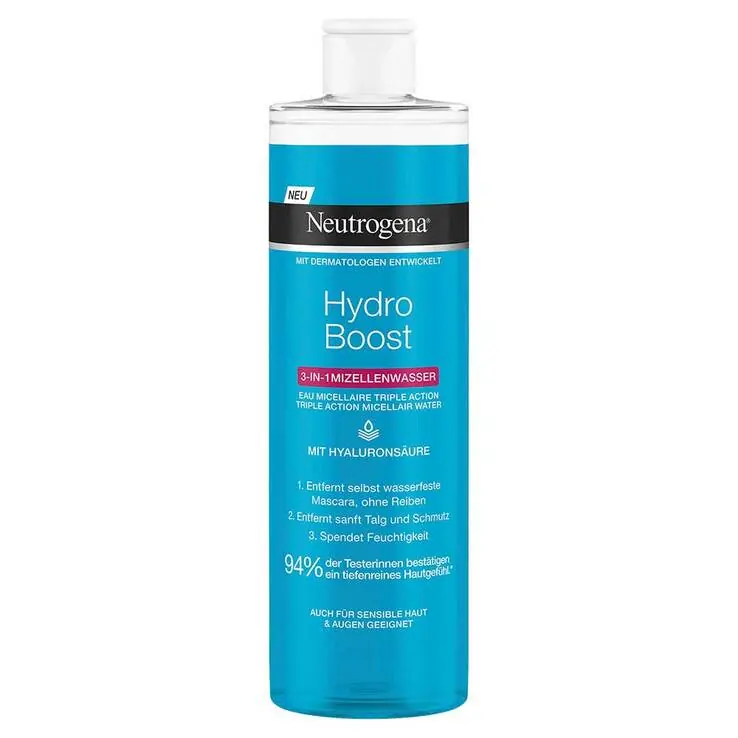 Jetzt Zugreifen Neutrogena Hydro Boost 3in1 Mizellenwasser, 400 ml