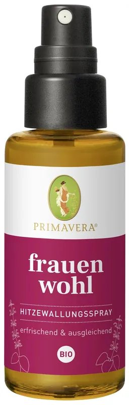 PRIMAVERA Frauenwohl Hitzewallungsspray bio 6 x 50ml Saisonangebot