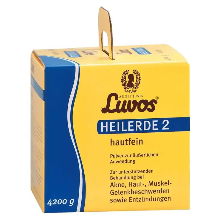 Kostenloser Rückversand Luvos® Heilerde 2 hautfein, 4200 g