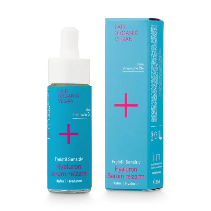 i+m NATURKOSMETIK BERLIN i+m Freistil Sensitiv Hyaluron Serum reizarm 3 x 25ml Gleich Bestellen