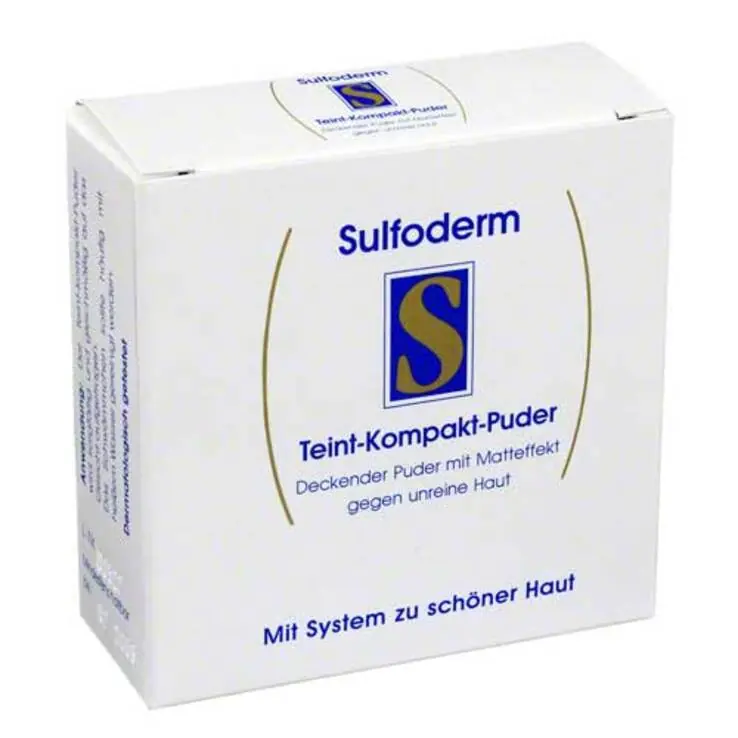 Handgefertigt Sulfoderm S Teint Kompakt Pu, 10 g