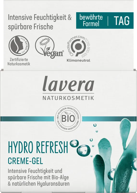 lavera Hydro Refresh Creme-Gel 4 x 50ml Kostenfreie Lieferung