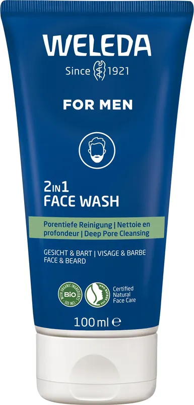 Weleda For Men 2in1 Face Wash 3 x 100ml Preiswert