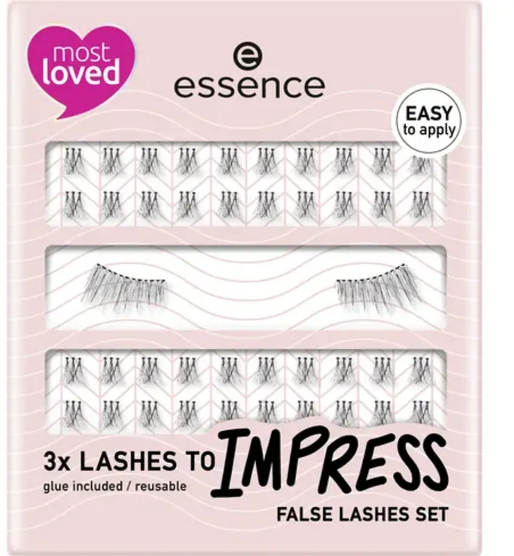 Garantierte Lieferung 3x Lashes to impress K\\u00fcnstliche Wimpern