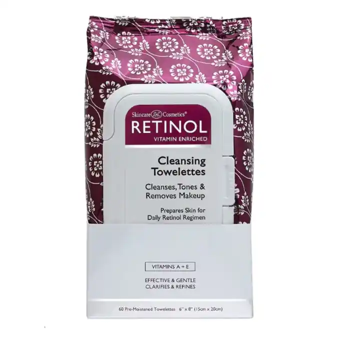 Retinol Anti-Aging Cleansing Towelettes 60 Pcs Jetzt Zugreifen