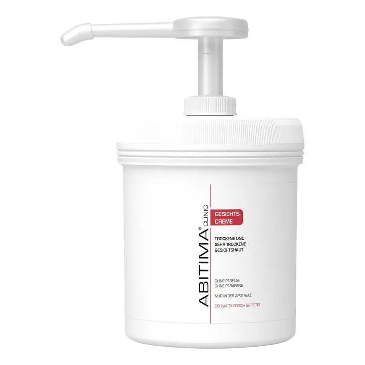 Sonderangebot Abitima Clinic Gesichtscreme mit Dosierspender, 1000 ml