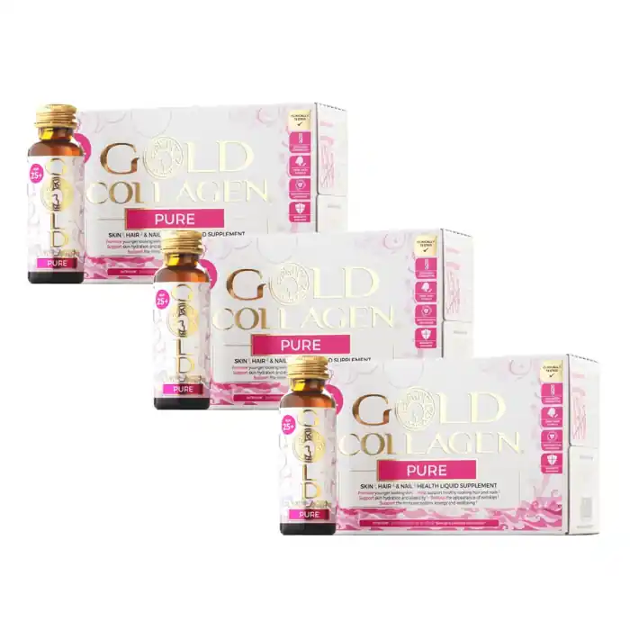 Gold Collagen Pure 10 x 50ml - 3er-pack Direkt Vom Hersteller