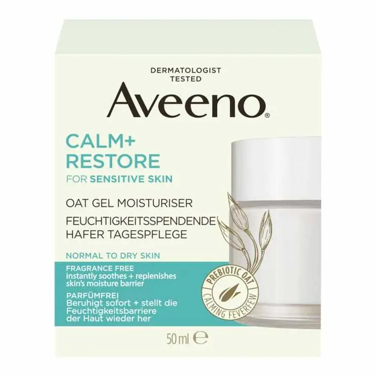 Preis Gesenkt Aveeno Calm + Restore Hafer Tagespflege Creme, 50 ml