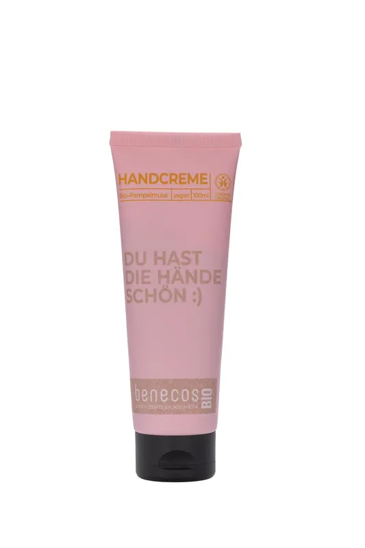 benecos BIO Handcreme BIO-Pampelmuse – DU HAST DIE HÄNDE SCHÖN 100ml Geld-Zurück-Garantie