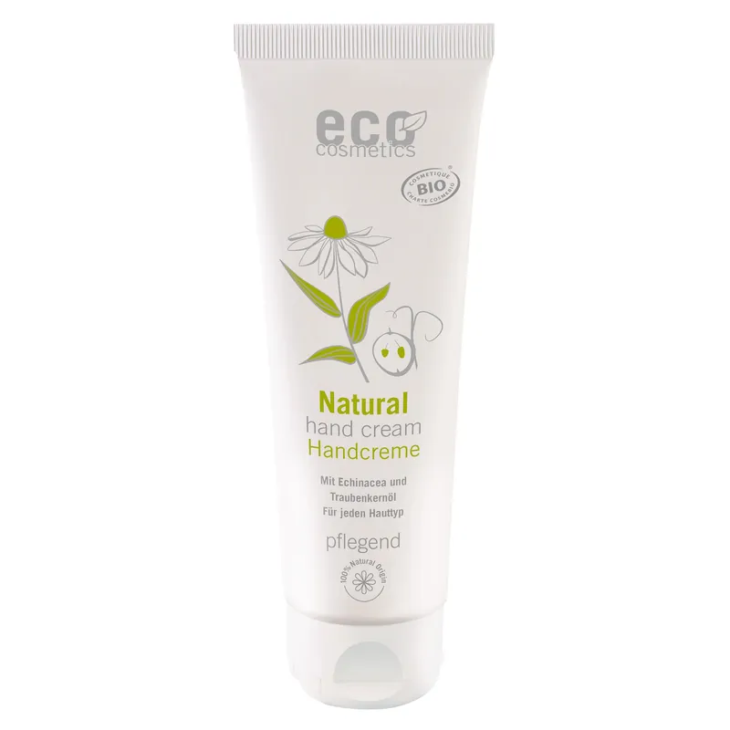 Angebot eco cosmetics Handcreme mit Bio Echinacea und Bio Traubenkernöl 125ml