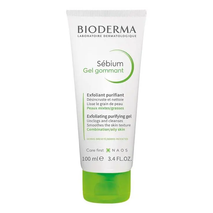 Bioderma Sebium Gommant Peelinggel für Mischhaut, ölige, unreine und zu Akne neigende Haut, 100 ml Solange Der Vorrat Reicht