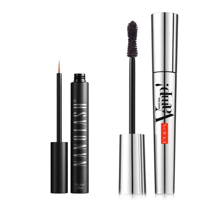 Sonderangebot Nanolash Wimpernserum + Pupa Vamp! Extra Black Mascara Set