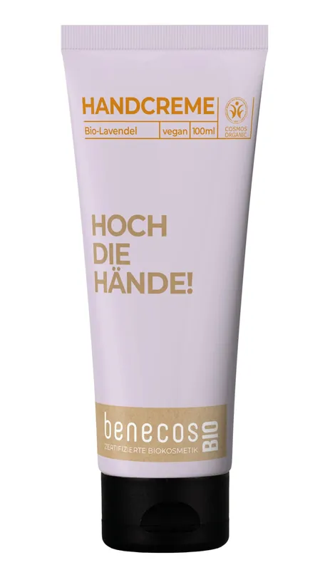 Gratis Versand benecos BIO Handcreme BIO-Lavendel- HOCH DIE HÄNDE! 100ml