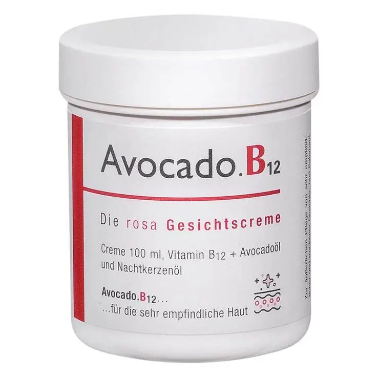 Avocado B12 Gesichtscreme, 100 ml Hochwertig