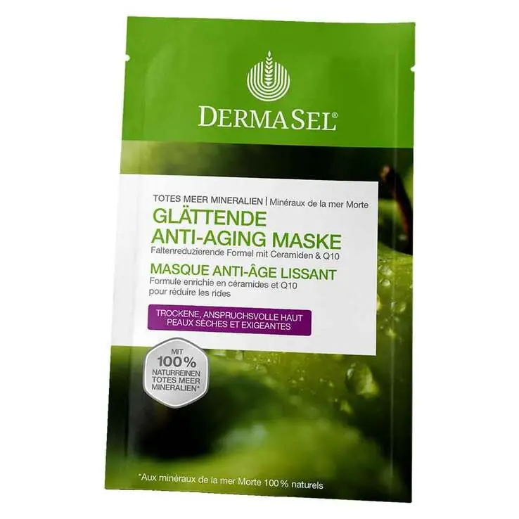 Dermasel Exklusiv Totes Meer Maske Anti Aging , 12 ml Garantierte Lieferung