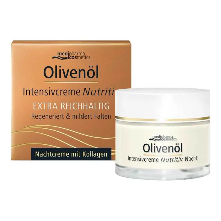 Olivenöl Intensivcreme Nutritiv Nachtcreme, 50 ml Nur Heute