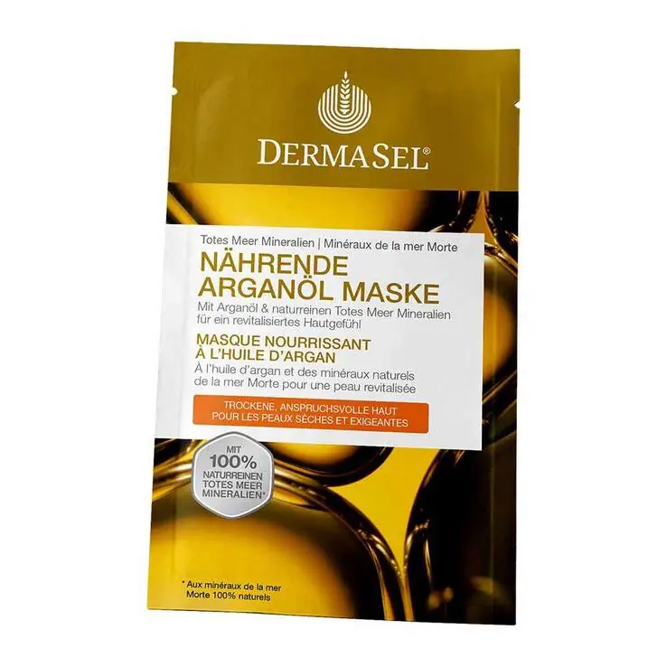 Dermasel Spa Totes Meer Nährende Arganöl Maske, 12 ml Exklusiv
