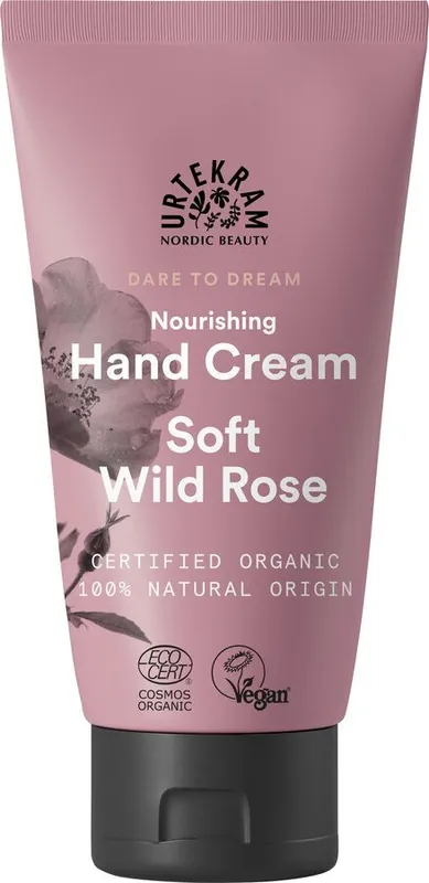 Urtekram Soft Wild Rose Nourishing Hand Cream 6 x 75ml Wochenendangebot