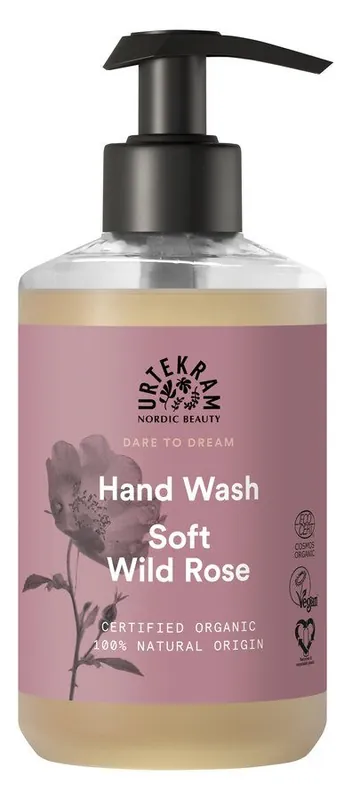 Super-Preis Urtekram Soft Wild Rose Hand Wash 6 x 300ml