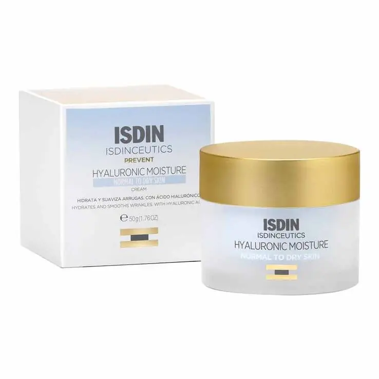 ISDIN Isdinceutics Hyaluron Moisture für normale bis trockene Haut Creme, 50 g Begrenztes Angebot