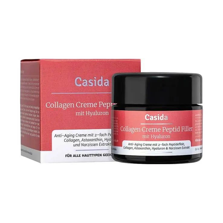 Direkt Vom Hersteller Collagen Creme Peptid Filler + Hyaluron, 50 ml