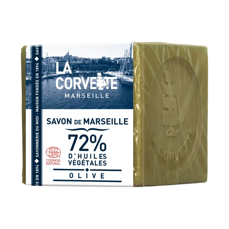 Aktuell LA CORVETTE Seife Olive-Marseille 300g • vom Hersteller: La Savonnerie du Midi in Marseille 300g