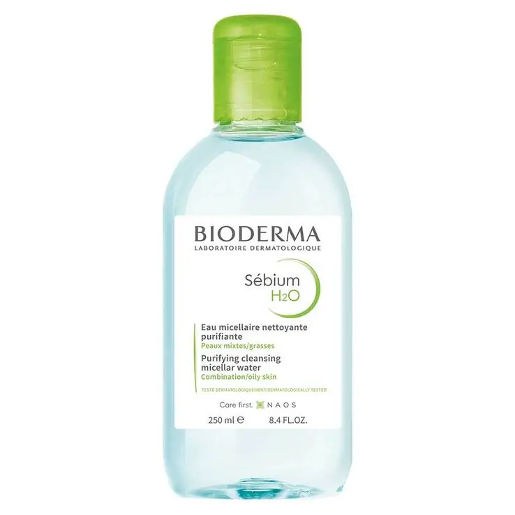 Sonderaktion Bioderma Sebium H2O Reinigungslösung für fettige, unreine Haut, 250 ml