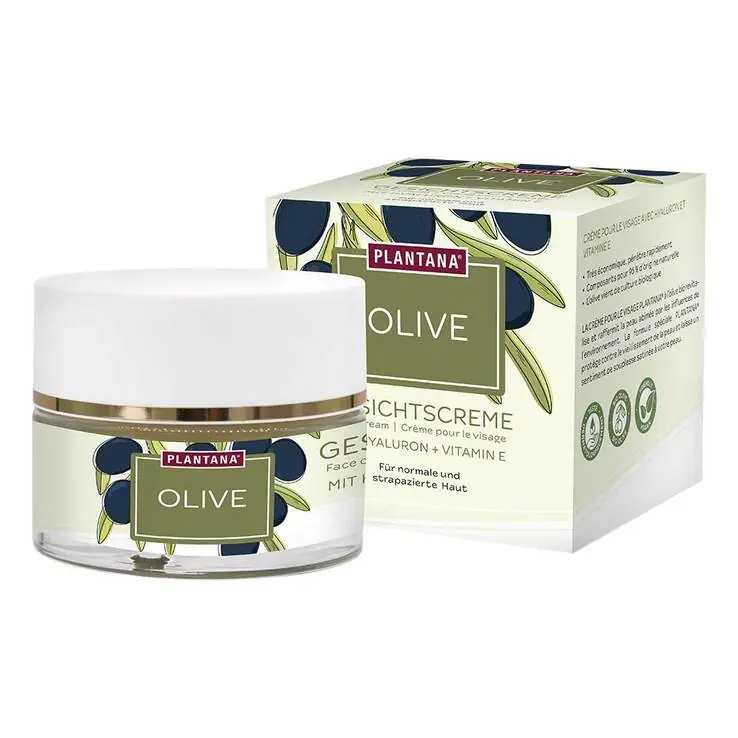 Plantana Olive Gesichtscreme Hyaluron & Vitamin-E, 50 ml Sofort Bestellen