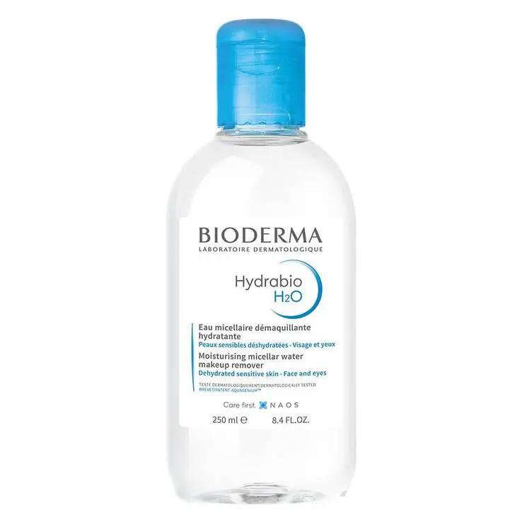 Bioderma Hydrabio H2O Mizellen-Reinigungslösung für feuchtigkeitsarme Haut, 250 ml Versand Am Gleichen Tag